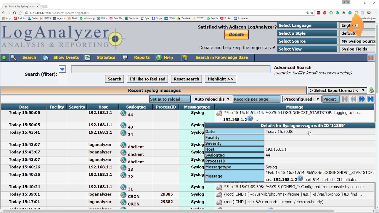 Cisco IOS Syslog Messages