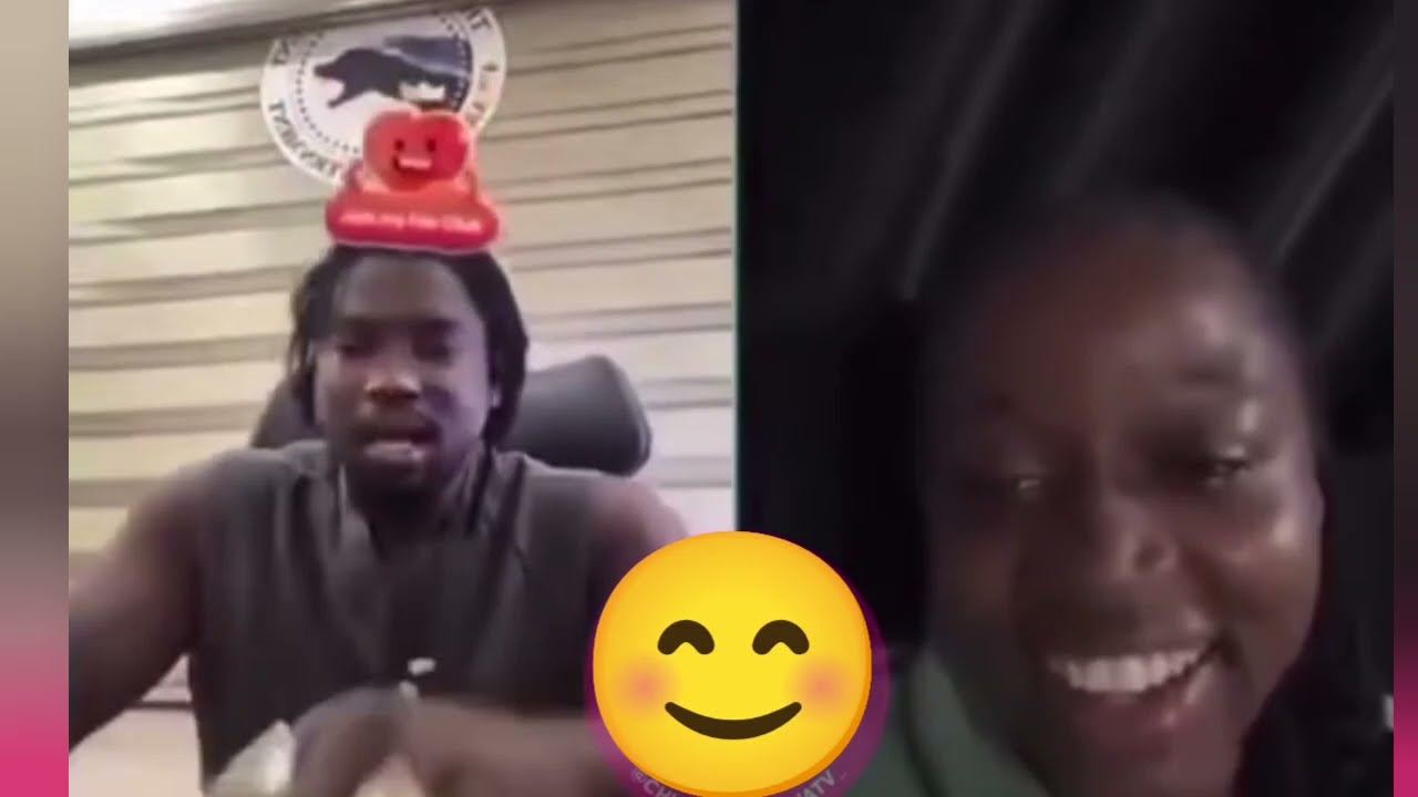 Verydarkman this girl sweet funny live video 