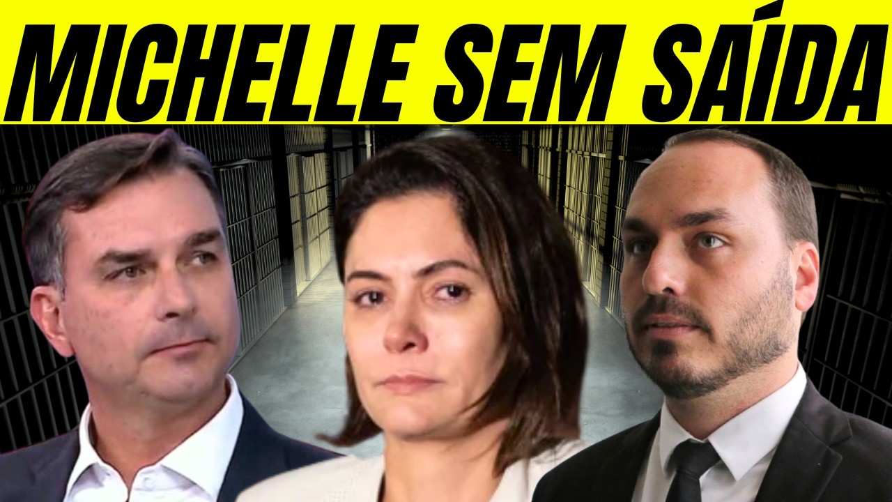 MICHELLE BOLSONARO SEM SAÍDA!