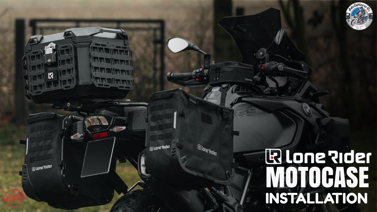 Installing the Lone Rider 42L MotoCase on My BMW R1250 GS Adventure | Step-by-Step Guide