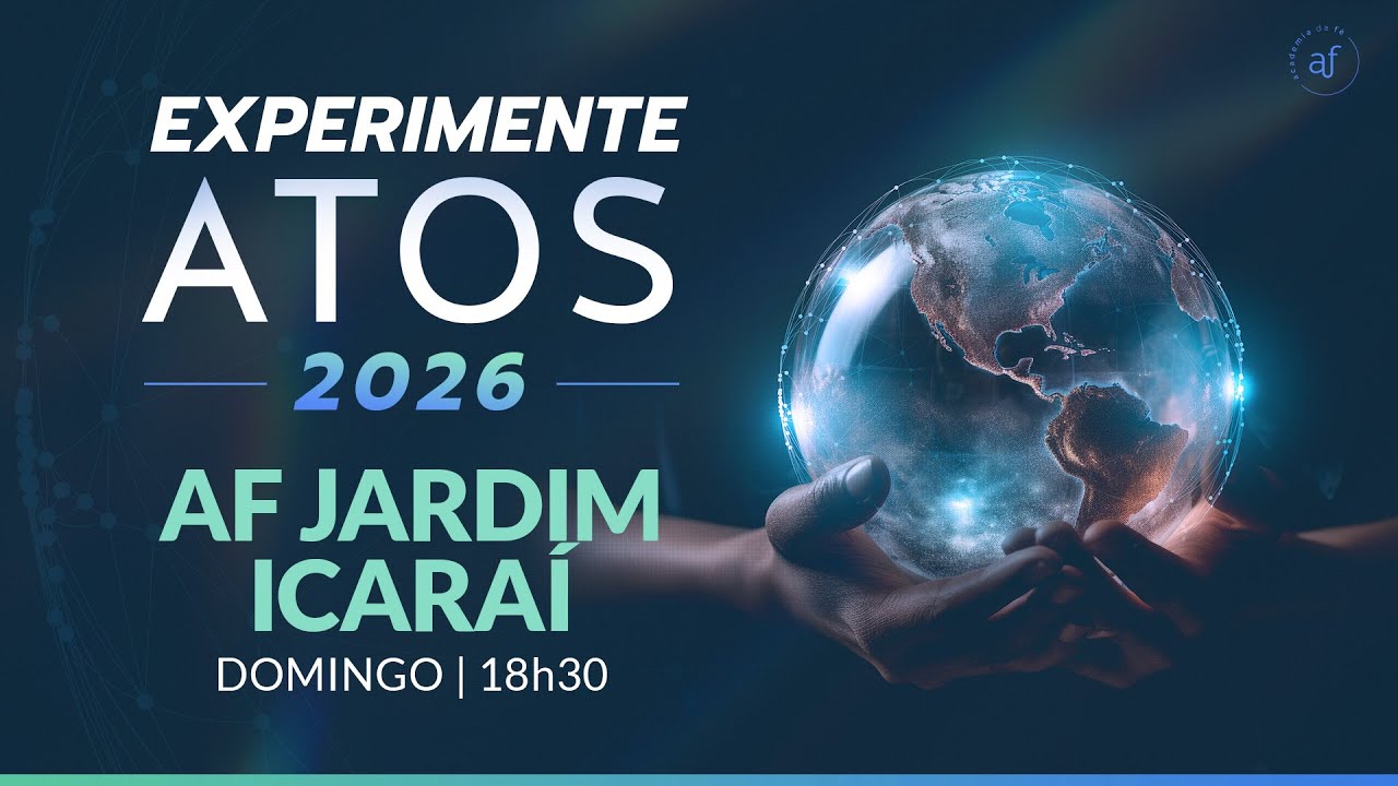 AF Jd. Icaraí • 01 Mar | 18h30 • Pr. Helio Peixoto