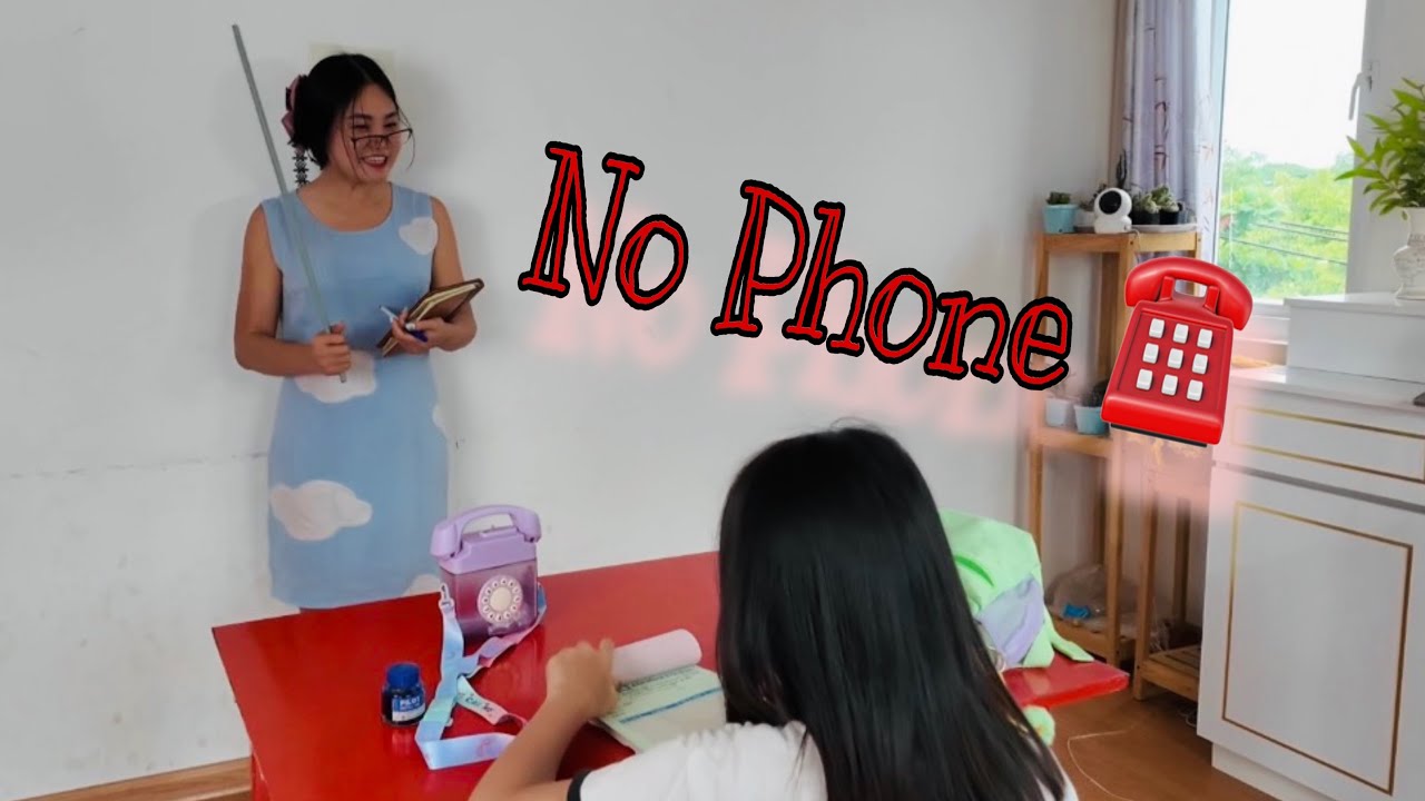 အတန်း ထဲ မှာ ☎️ ဖုန်းပြောလို့ မရဘူးနော် 😳