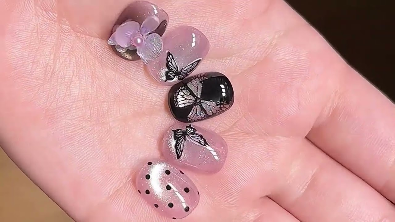 Top 5 cat eye nail designs you can do at home | DIY Nails at Home | Day 100
