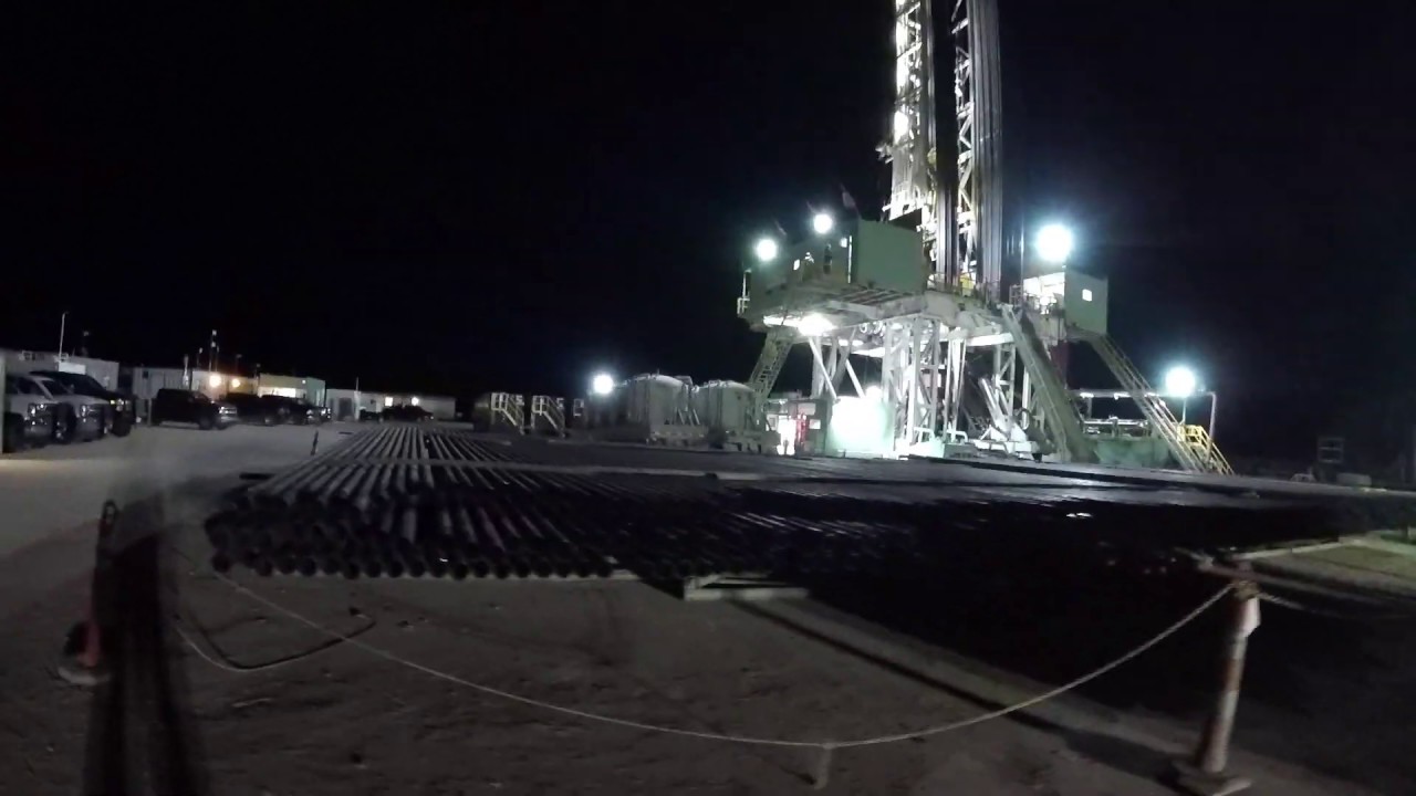 2019 Precision Drilling Rig Marathon Oil Company New Mexico