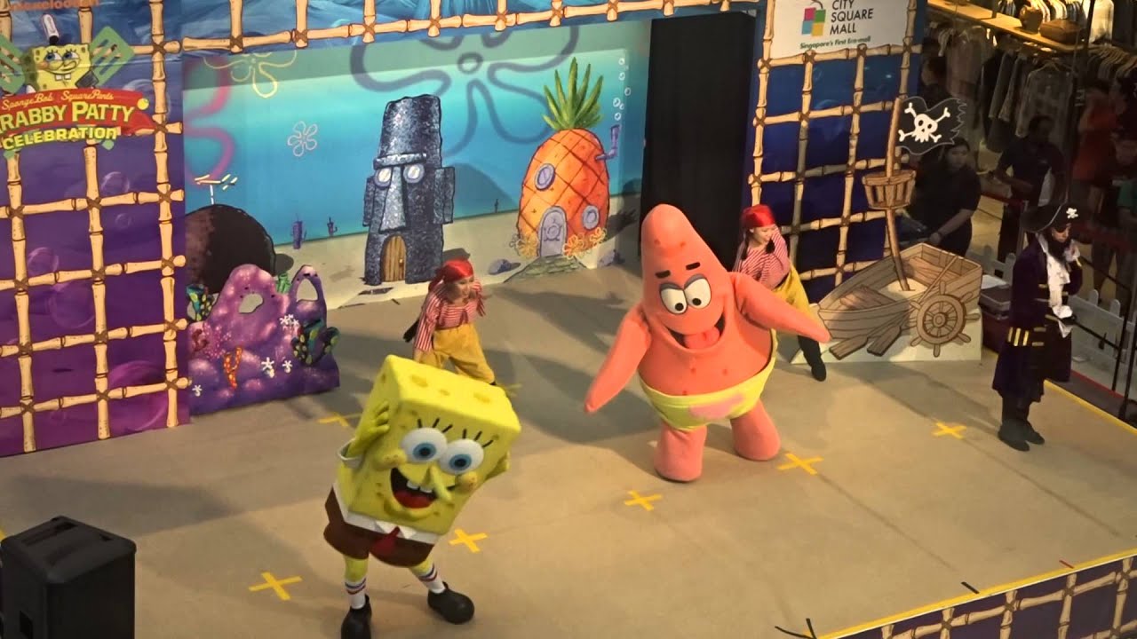 Sponge Bob @ City Square Mall Christmas 2015