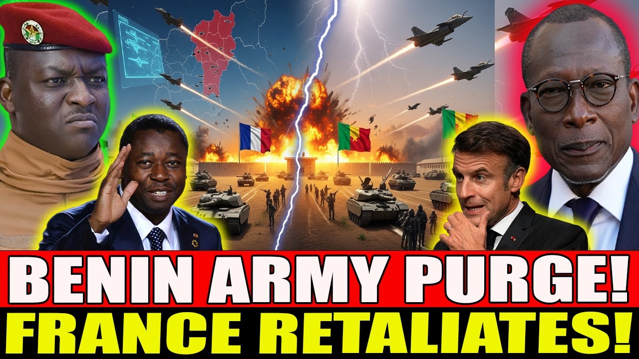 BIG CHAOS: France RETALIATES As BENIN Army Purge Sends Shockwaves Across the WEST! — TRAORÉ STEPS IN