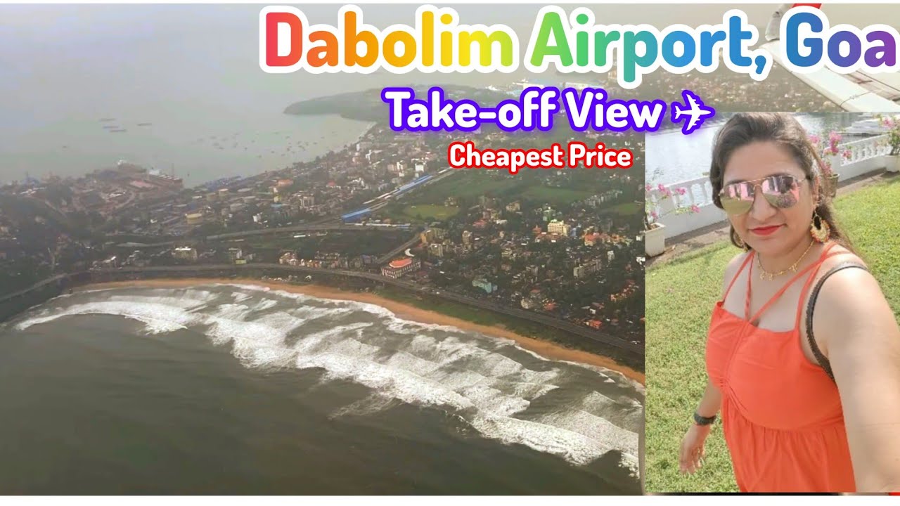 Goa International Airport| Dabolim Airport Goa | Goa Airport- GOI  | Flight Takeoff #goa #goaairport