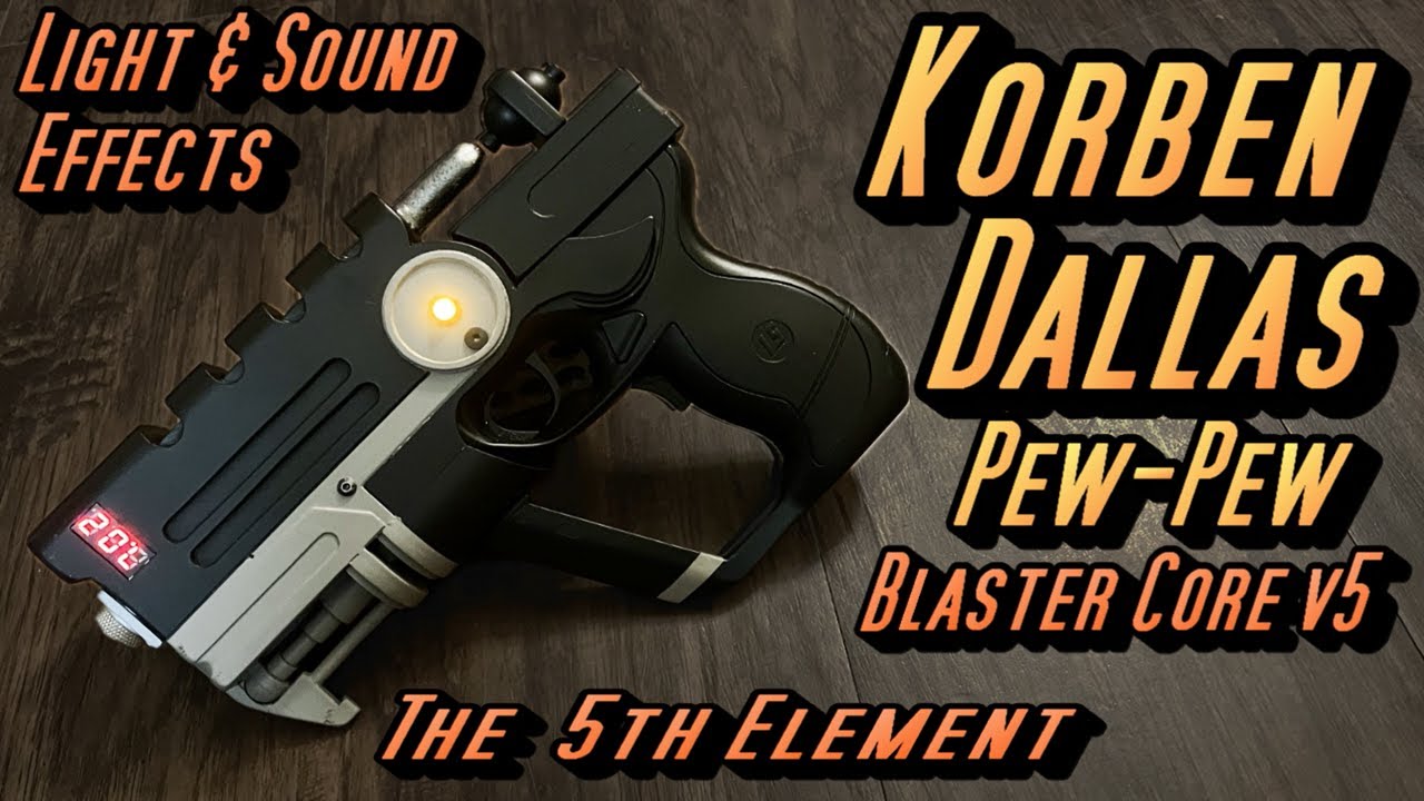 Korben Dallas Pistol w/Blaster Core