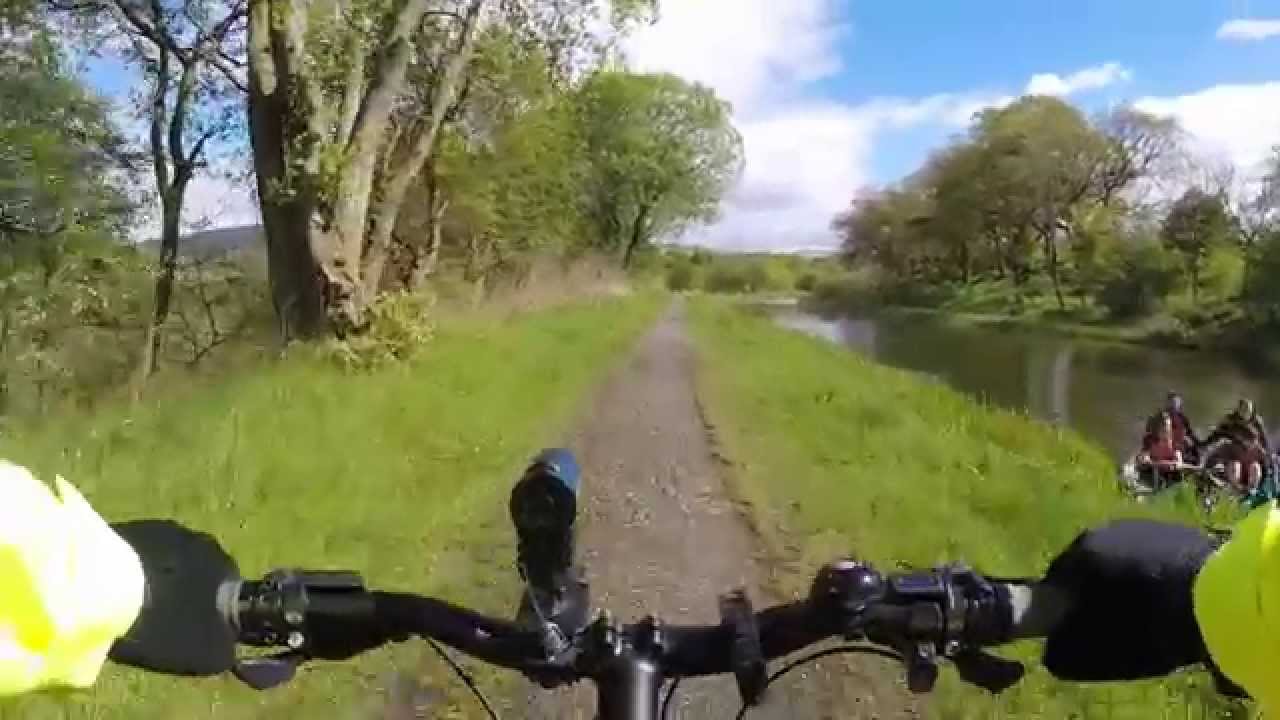 The John Muir Way on a mountain bike - Kirkintilloch to Linlithgow