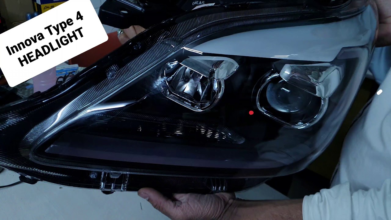 INNOVA TYPE 4 HEADLIGHT | TOP TRADERS CAR ACCESSORIES | 📞 ON +919819382237