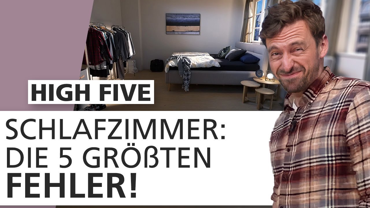 Schlafzimmer einrichten: Diese 5 Fehler dürfen NICHT passieren! | High Five 🖐 | INTERIYEAH!