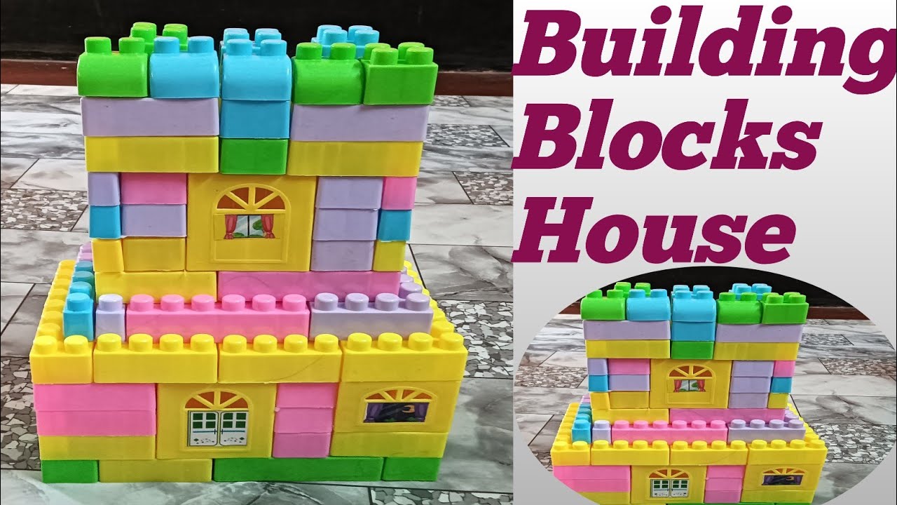 How To Make House With Building Block/Block House/Block Game/Block Toy/India Block Creator / House