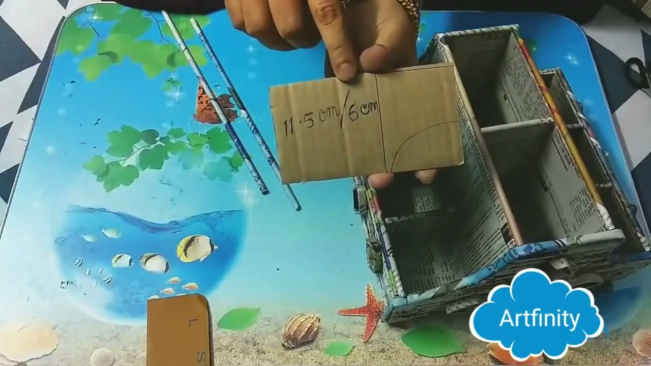 Newspaper craft ideas 