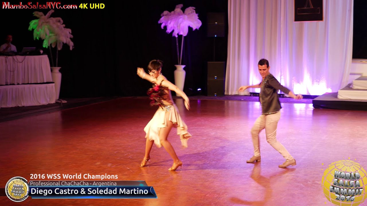 WSS16 Professional ChaChaCha World Champions Diego Castro & Soledad Martino