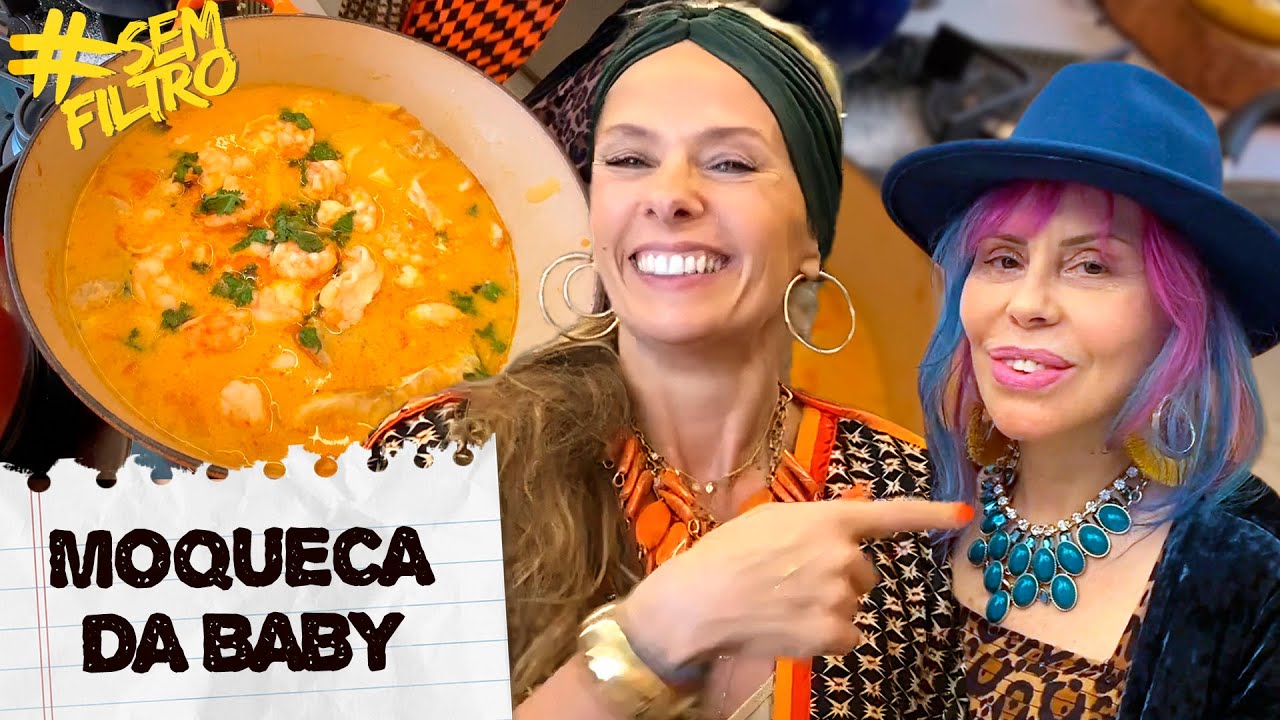 MOQUECA DE PEIXE COM FAROFA SUPER FÁCIL com Baby do Brasil | Adriane Galisteu