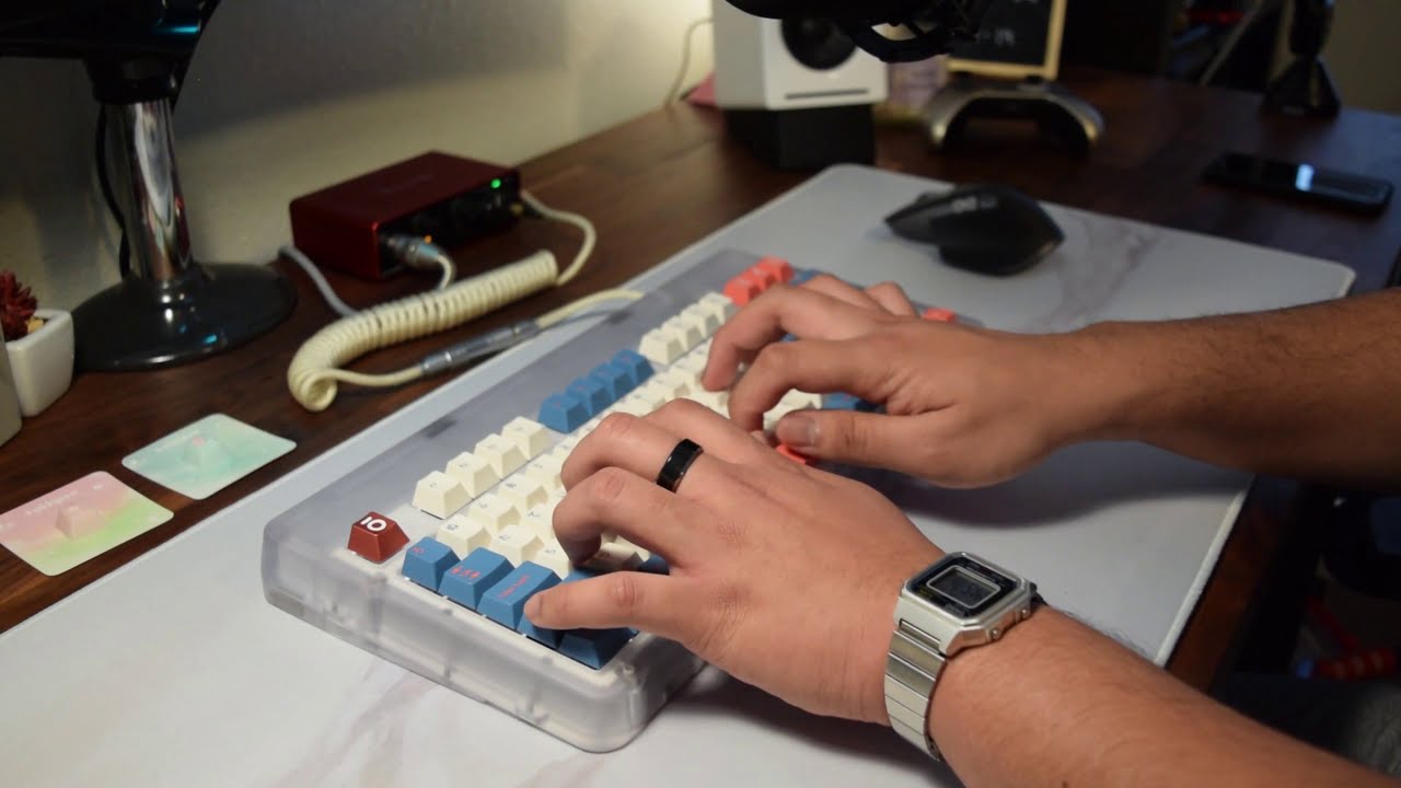 Polycarbonate Norbaforce Typing Test (55g Topre)