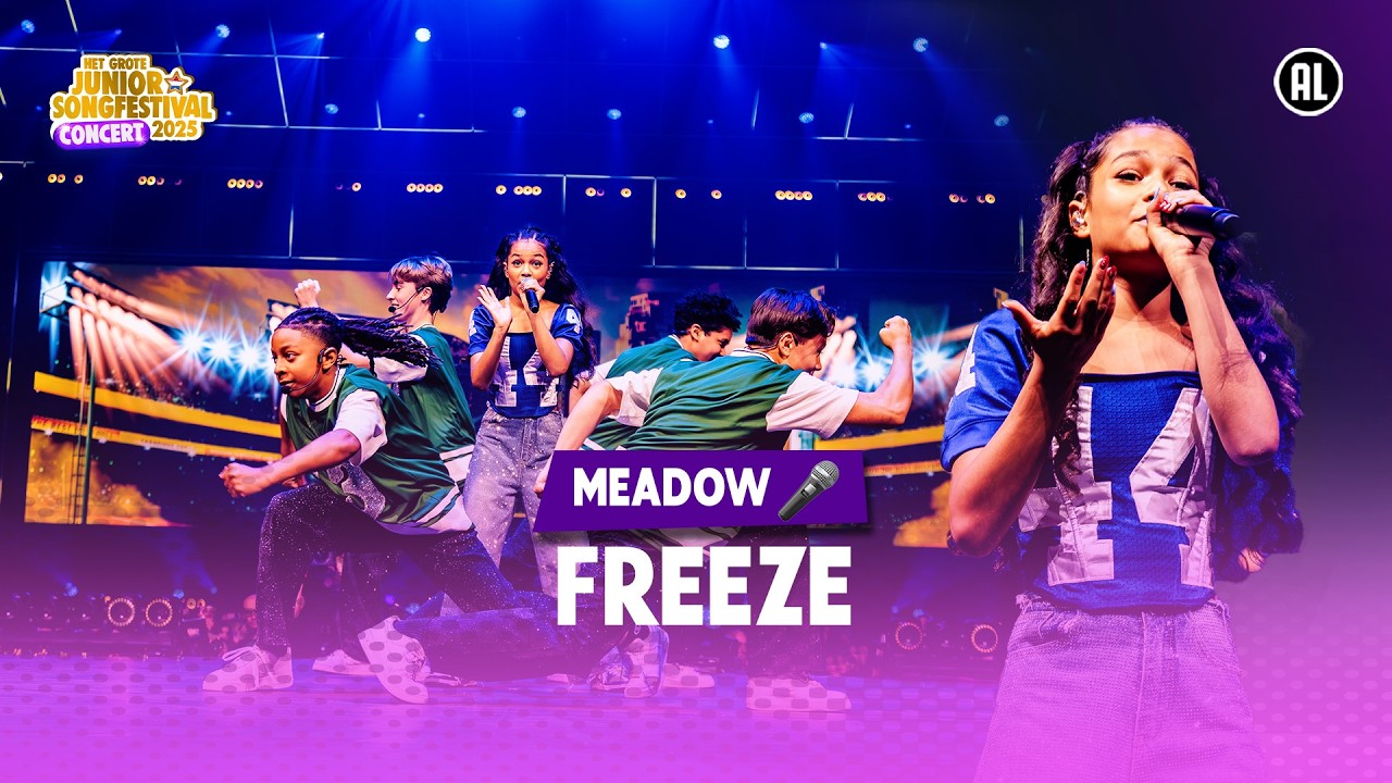 MEADOW - FREEZE [LIVE] | HET GROTE JUNIOR SONGFESTIVAL CONCERT 🎤