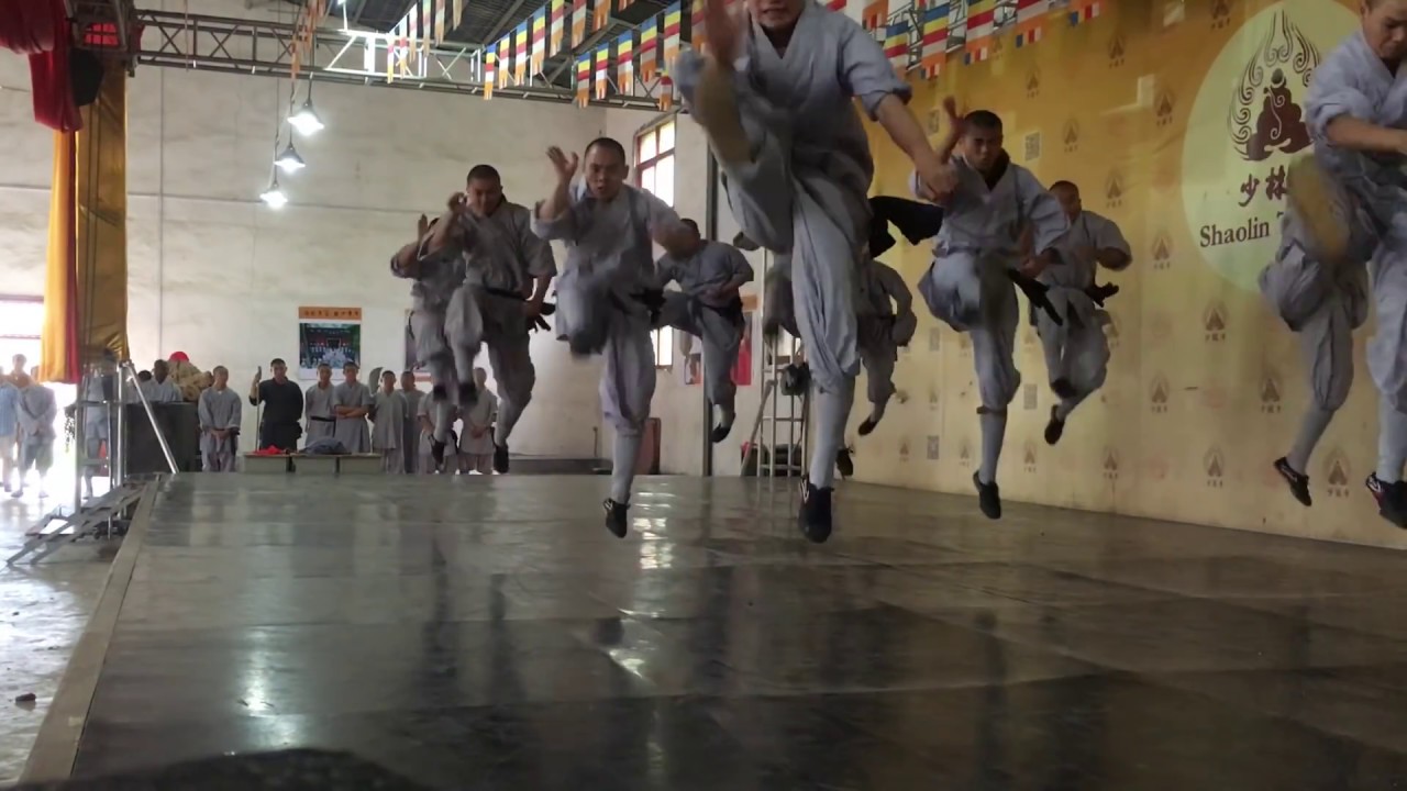 Shaolin Training Hall Demonstration of Shaolin Kung Fu