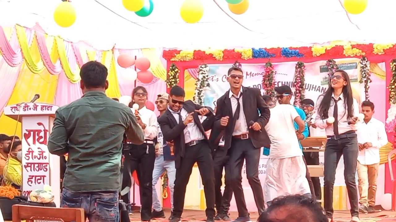 Government Polytechnic Mujhana Hata Kushinagar Funny Dance Akshay Kumar