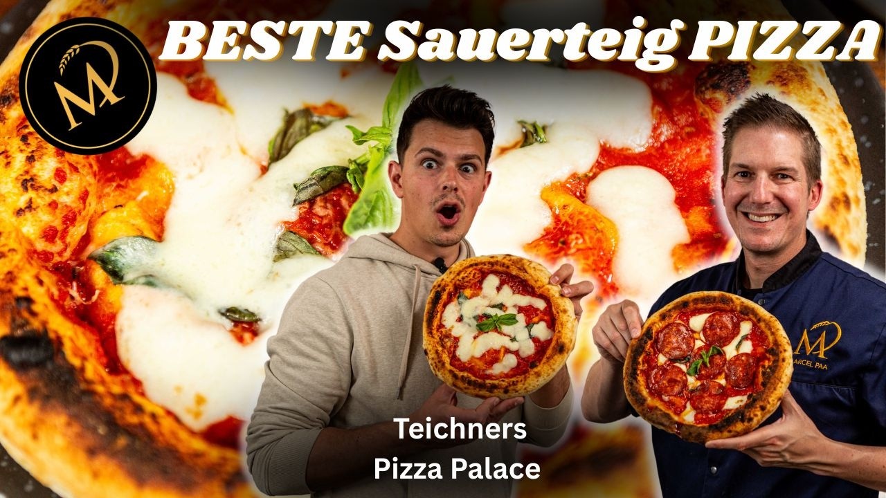 Die beste Sauerteigpizza im Haushaltsbackofen mit Sven Teichmann - Napoletanische Pizza