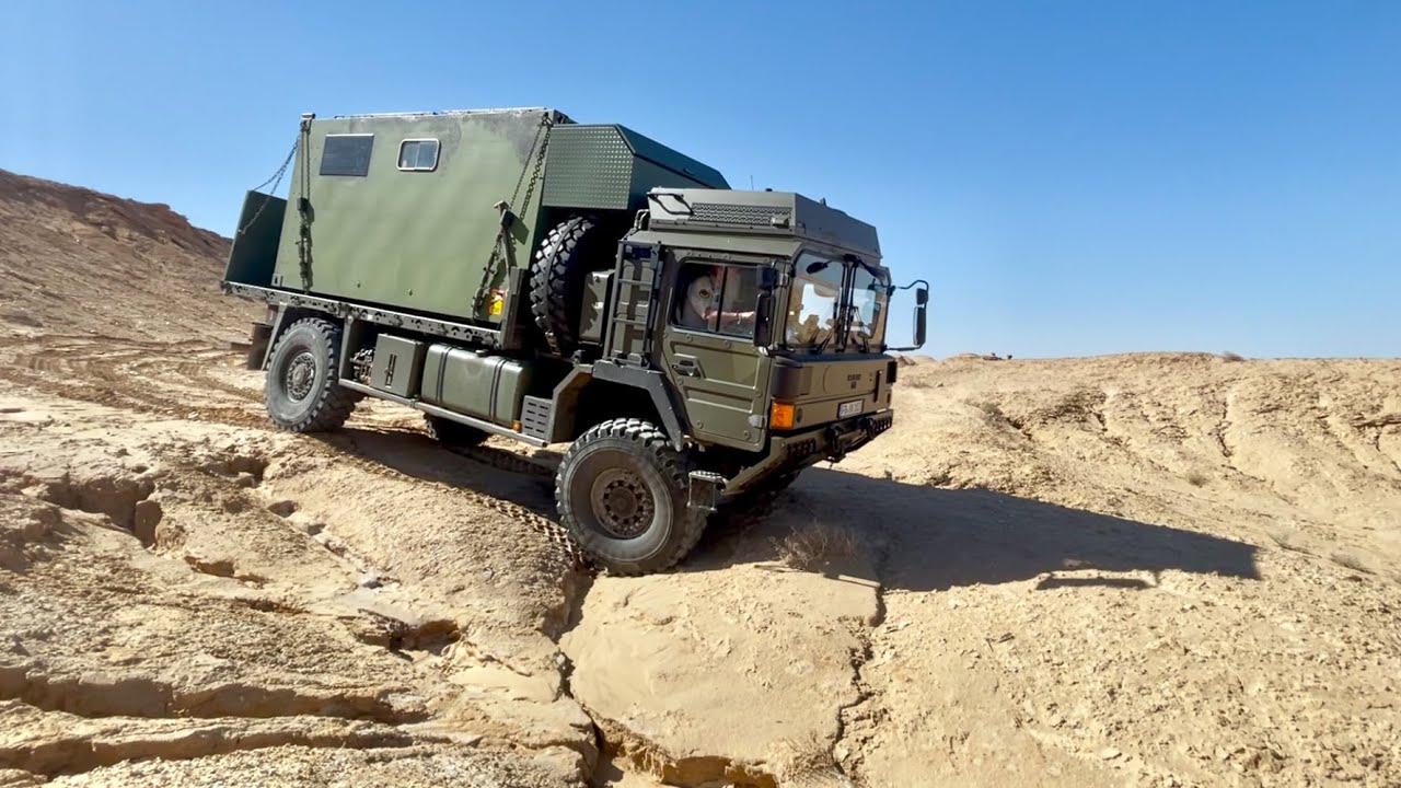 Мос Эспа Пыль и бесконечный Чотт | Грузовики MAN HX60 и Mercedes Atego EXMO