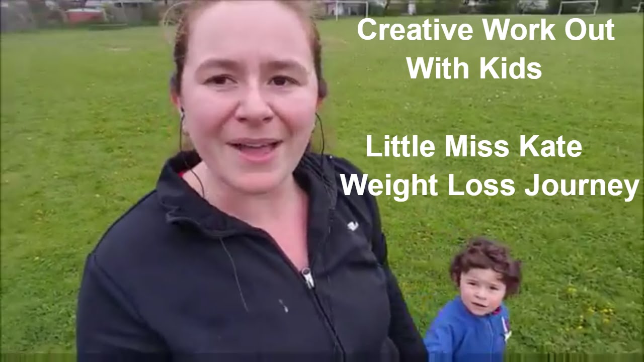 My creative workout with kids - 3 Kids No Excuses Weight loss Journey - Weigh in 5