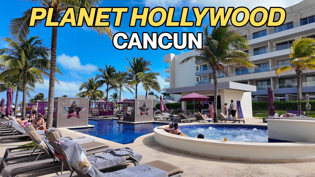 Planet Hollywood Cancun | Обзор и тур по пятизвездочному курорту «всё включено»