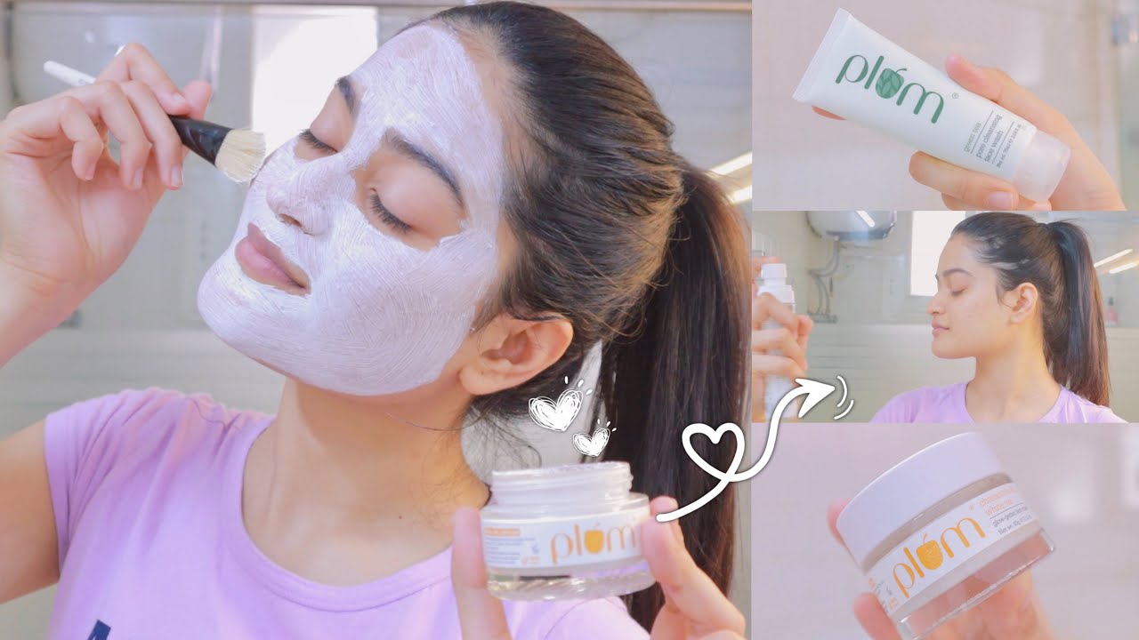 How to deal with Acne, Tan and Dullness this Summer // Reviewing Plum goodness products