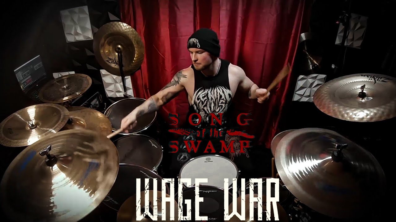 WAGE WAR - SONG OF THE SWAMP - Drum Cover | Lee Mulcahy 