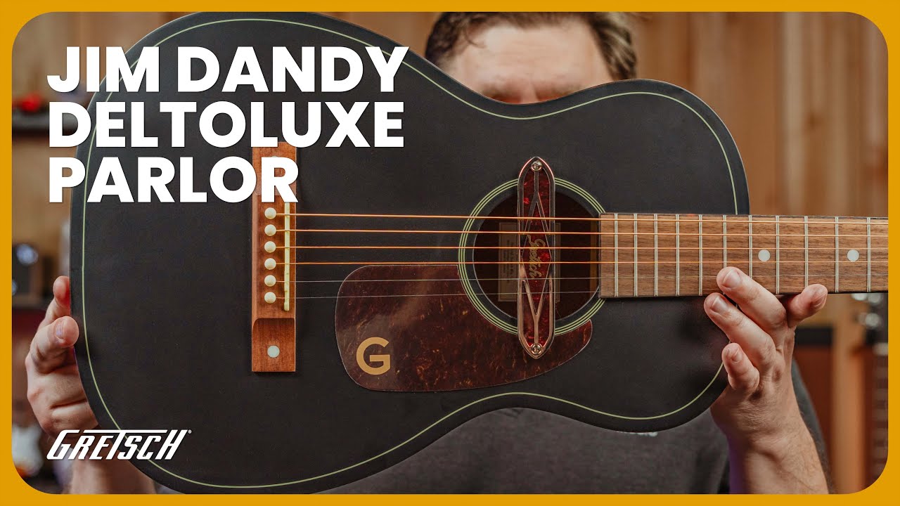 Gretsch Jim Dandy Deltoluxe Parlor Acoustics Series Guitar (2024)