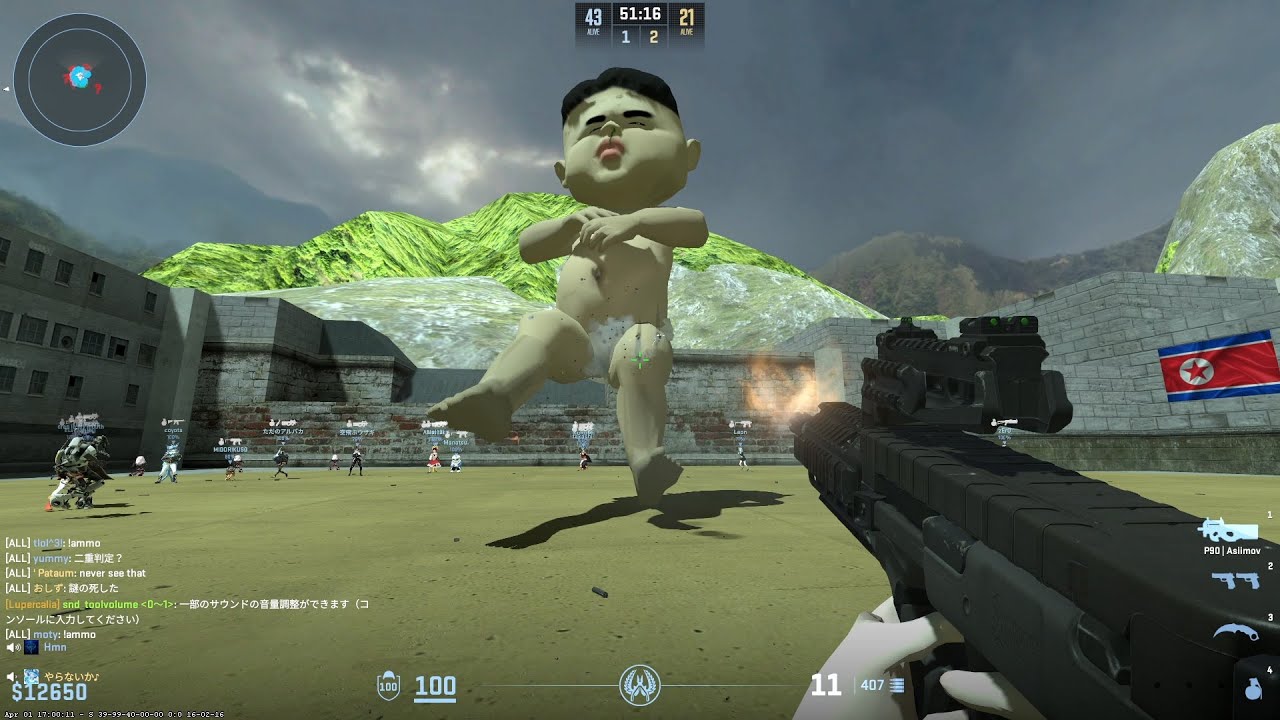 CS2 Zombie Escape ze_best_korea On Lupercalia Server