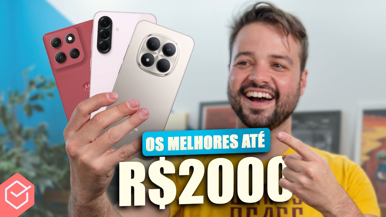 GALAXY A56 vs. Moto G86 vs. Redmi Note 15 Pro // Qual é o MELHOR CELULAR até R$2000 atualmente!?