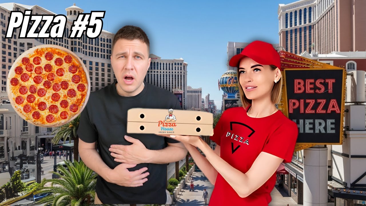 I Ate Nothing But PIZZA in Las Vegas for 24 Hours