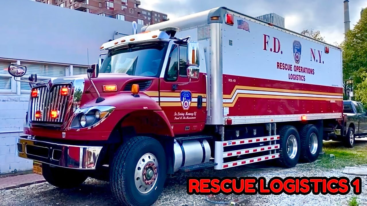 🌟 FLEET FRIDAY 🌟 FDNY RESCUE LOGISTICS 1 ~ SUPPORT UNIT