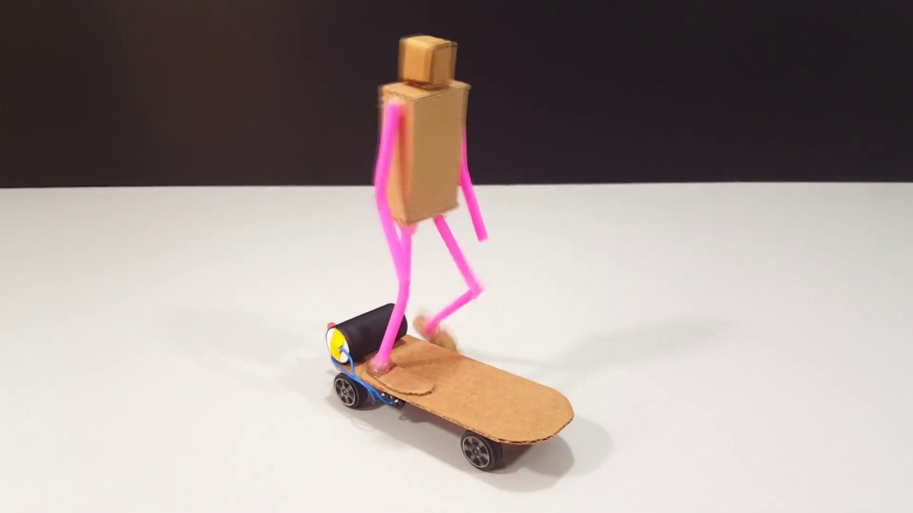 Cómo hacer un ROBOT SKATE | Muy fácil de hacer