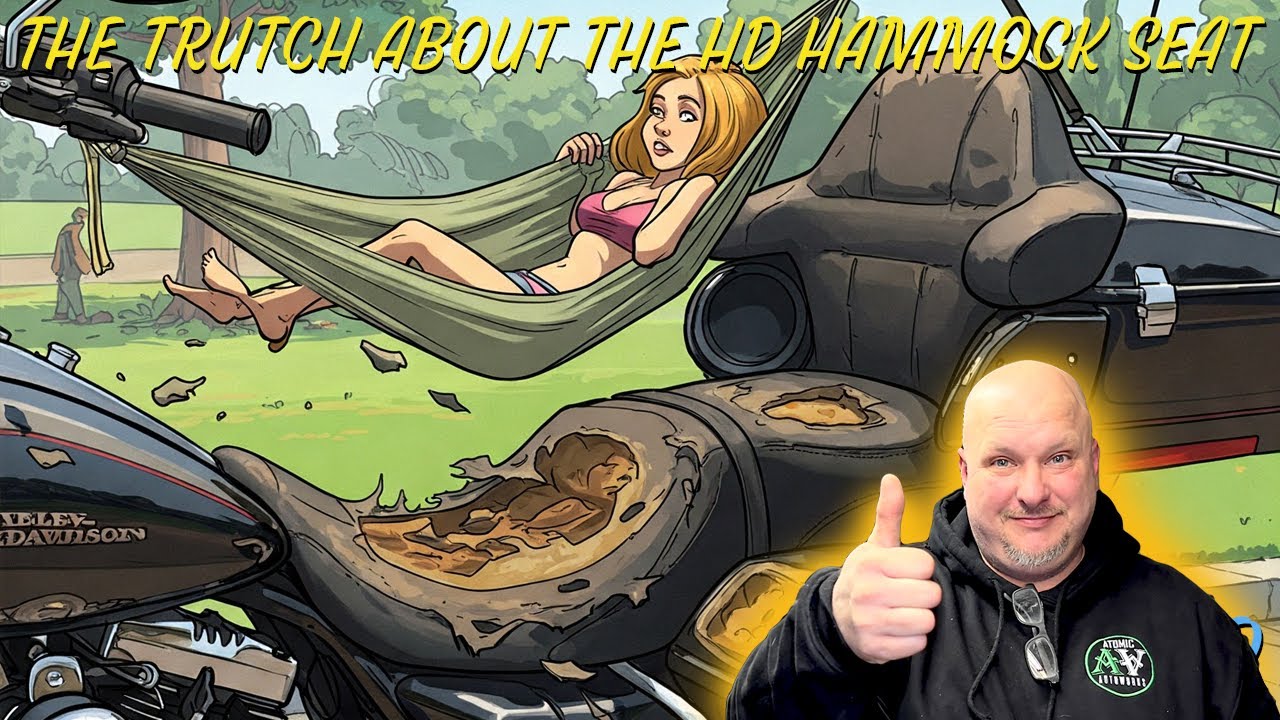 The Truth About Harley Davidson’s Hammock Seat! EXPOSED by an Expert | What’s Inside?