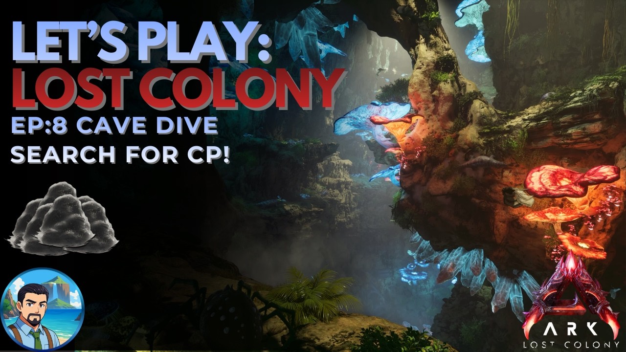 Let's Play| Lost Colony: Ep. 8 Cave Diving for CP! take 2