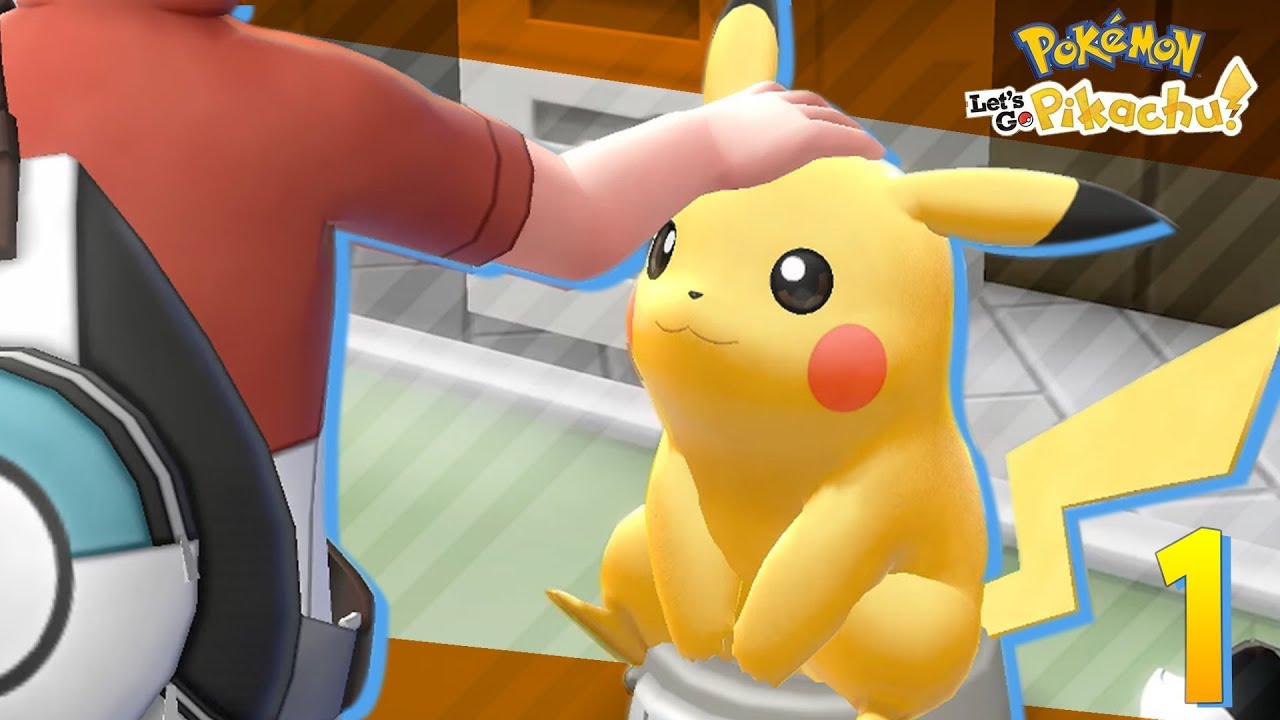 Pokémon Lets Go Ep.1 - PIKACHU ! EEVEE ! TE ELIJO A TI (Parte 1 en Español)
