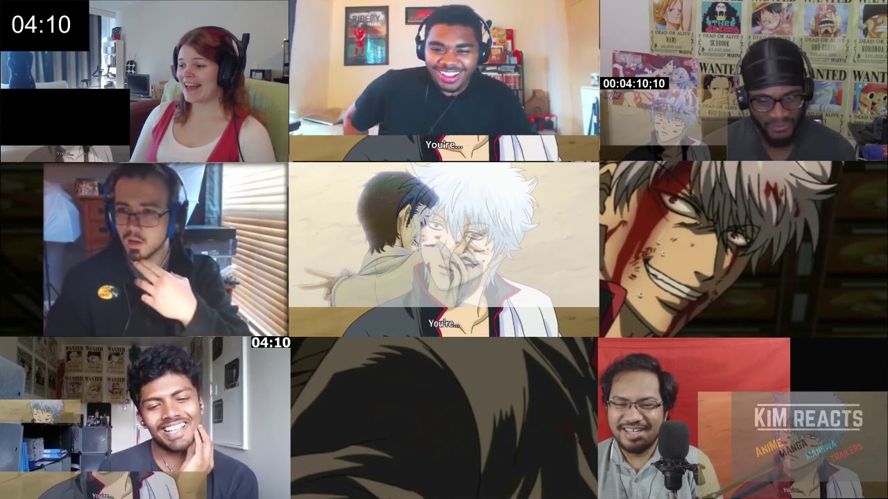 Gintama(4 Devas Arc) Episode 213 Part 1 Reaction Mashup