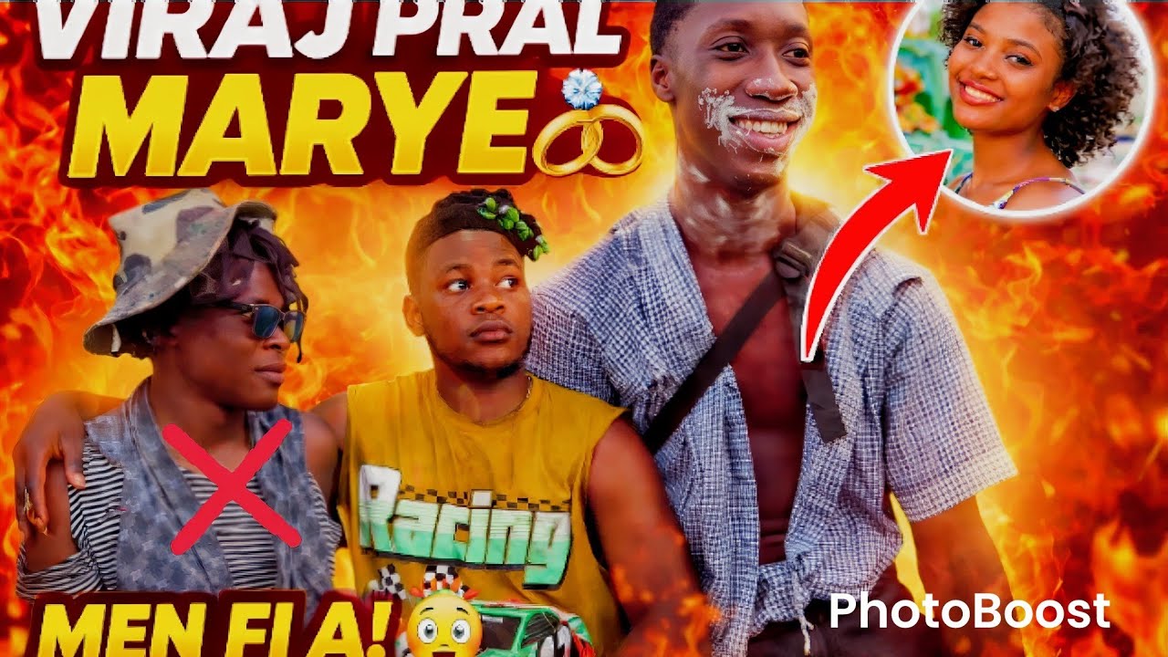 GWO SIPRIZ 🥰VIRAJ PRAL MARYE 😅 Djwed la sezi 😂 siw gade vidéo sa ou pap sispann rir 😂😂😂