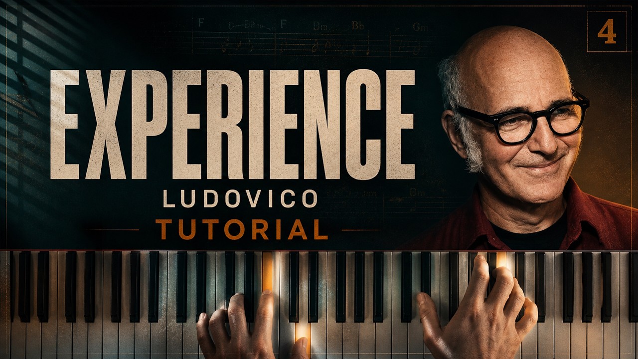 EXPERIENCE by Ludovico Einaudi | Piano Tutorial (Part 1) Slow and Detailed