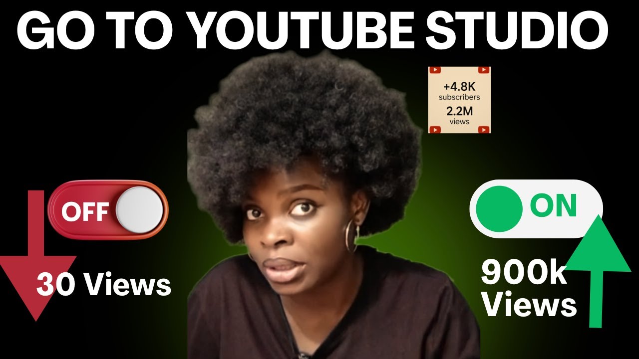 No VIEWS, No YouTube Recommendation? Go to Studio and turn THIS on