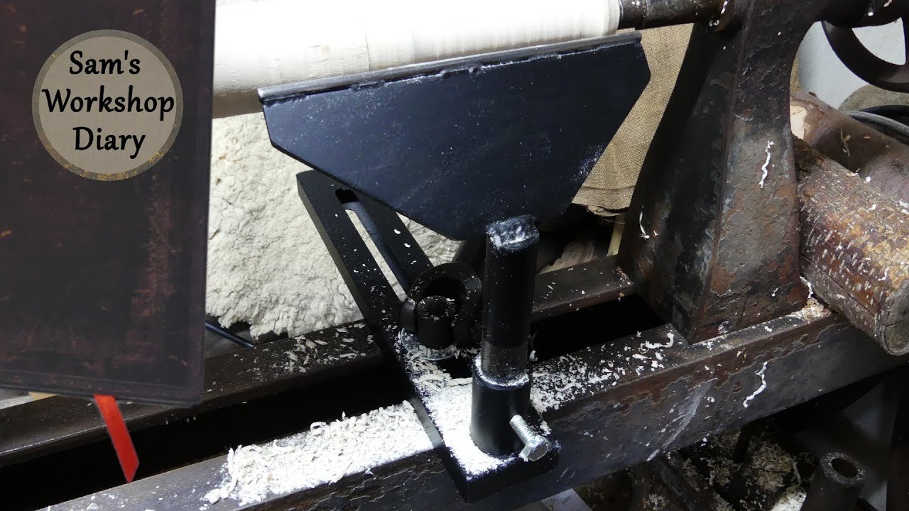 DIY Tool Rest for old Wood Lathe