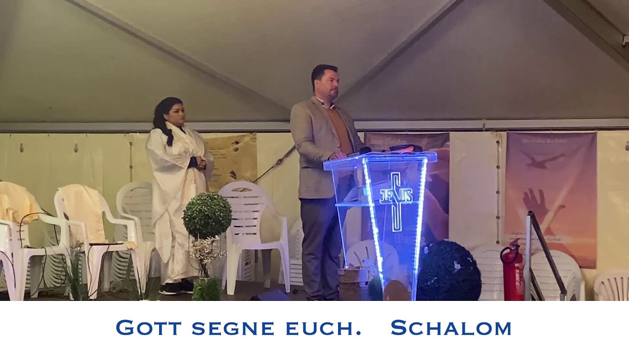 Zeugnis Abend Zeltmission