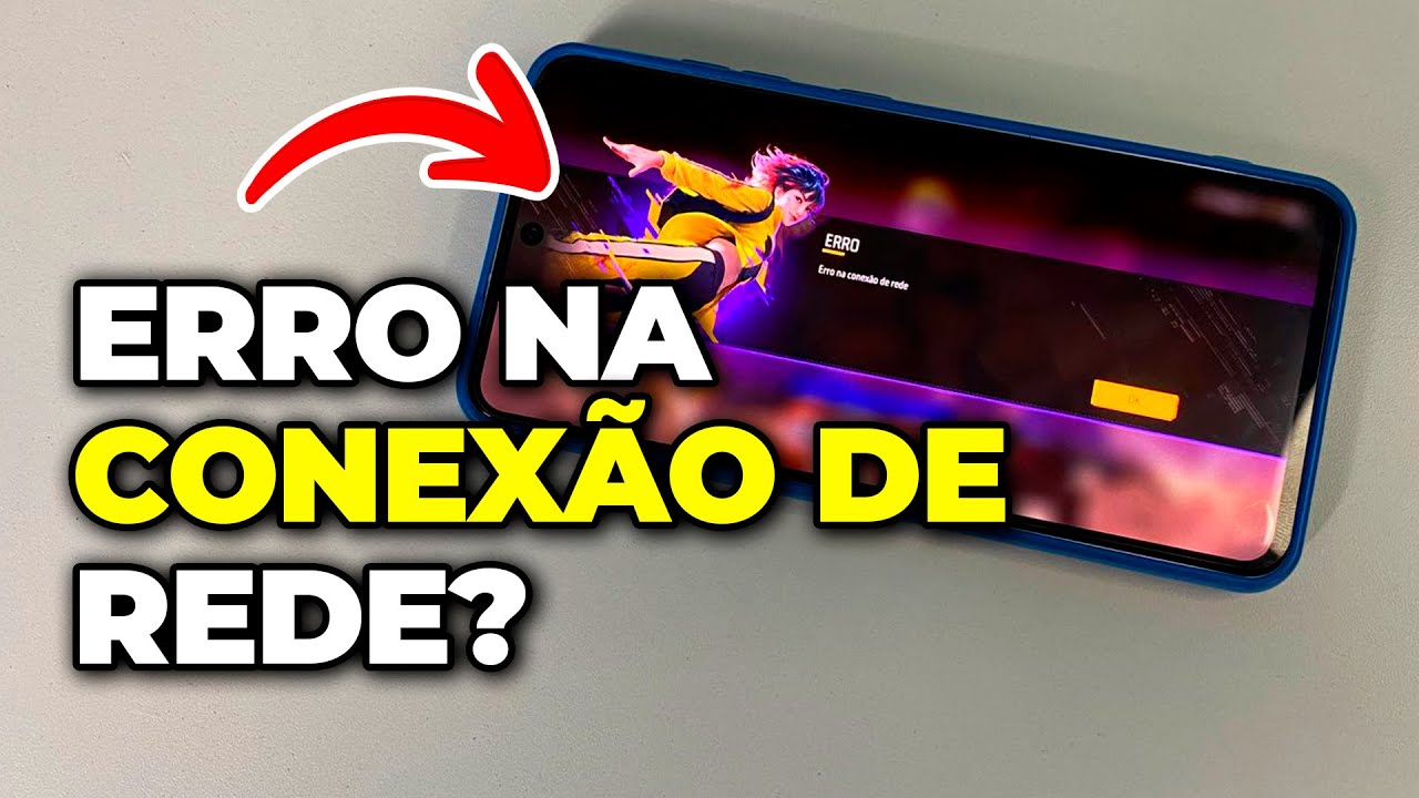 Como resolver erro de Conexão de Rede no Free Fire! Rápido e Fácil