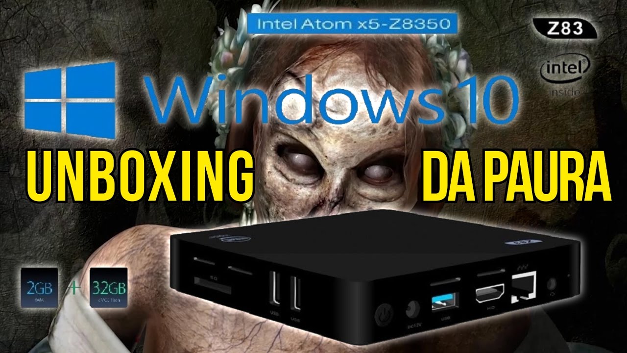 Mini PC Z83 II - Come non si fa un Unboxing