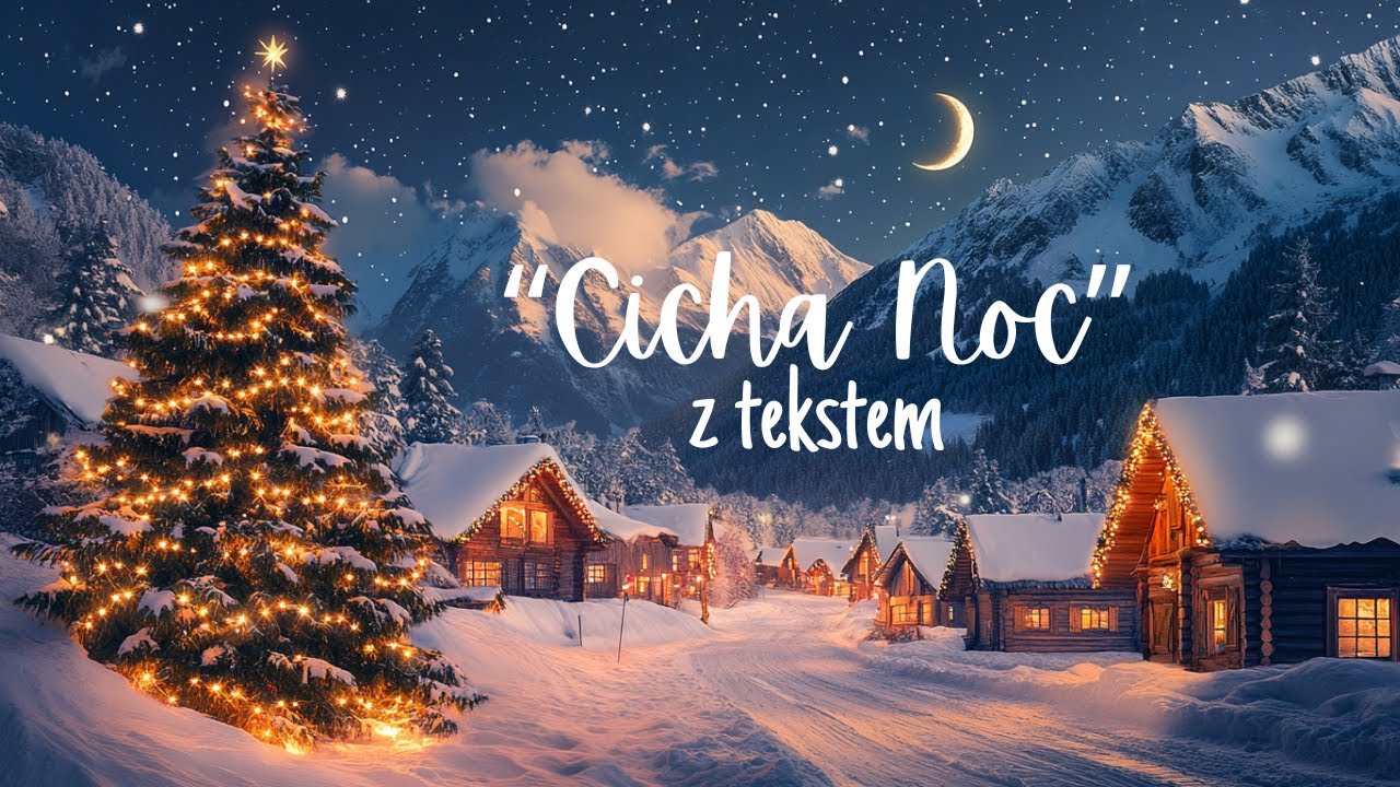 Cicha Noc | Piękna tradycyjna kolęda z TEKSTEM | Poczuj magię świąt!🎄