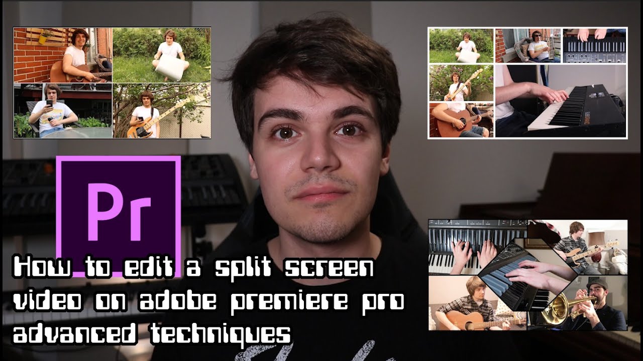HOW TO MAKE A SPLITSCREEN MUSIC VIDEO PART 2 *ADVANCED TECHNIQUES* \\ Adobe Premiere Pro tutorial