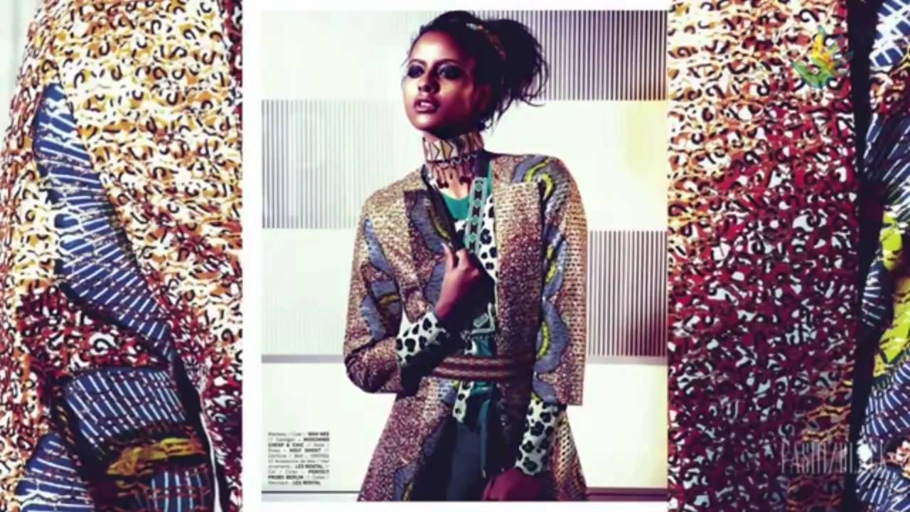 Sexy Ethiopian Model Sara Nuru Posing for Fashizblack