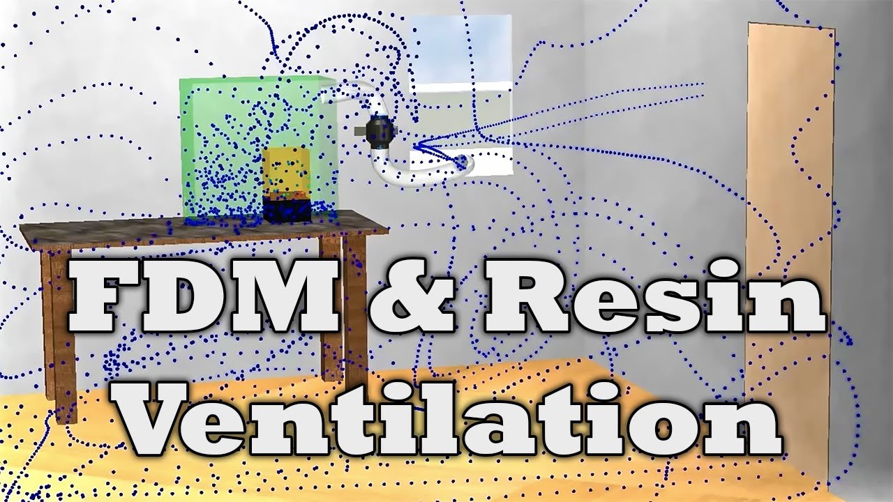 Вентиляция для 3D-принтеров FDM и Resin